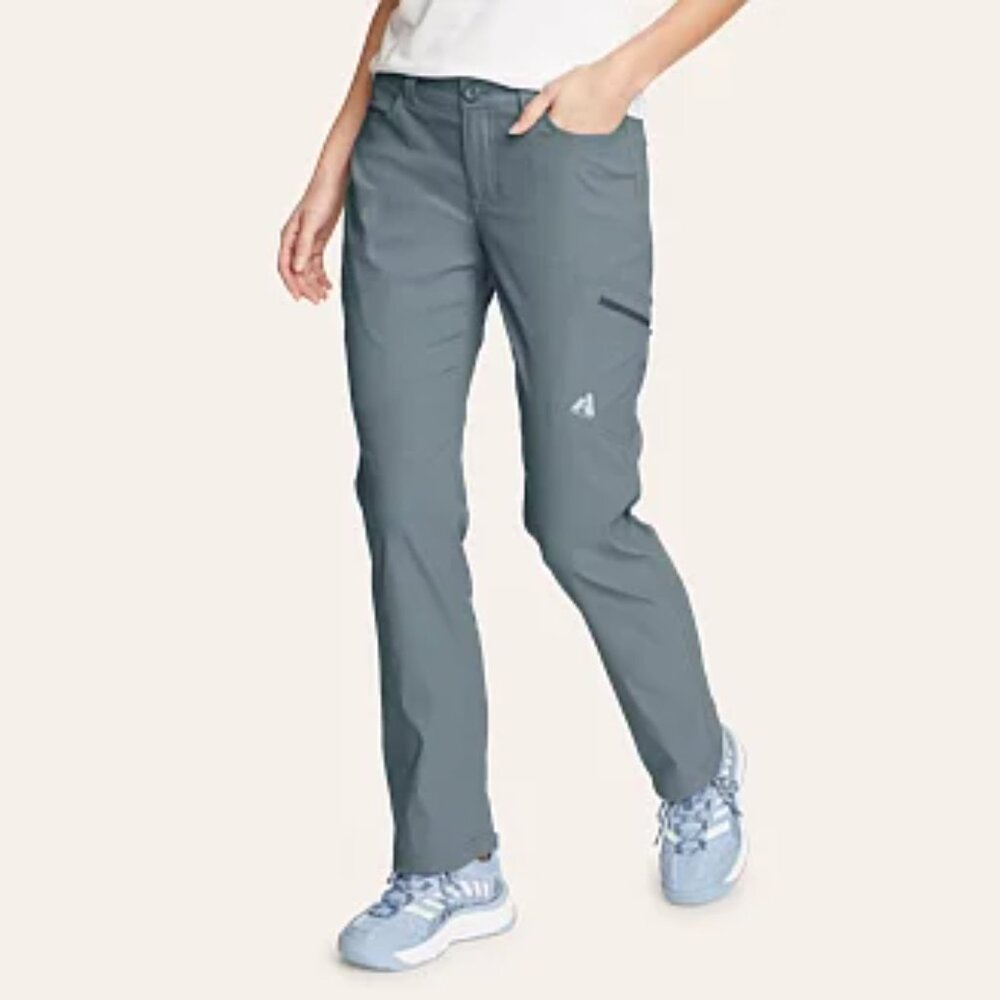 Eddie Bauer Women's First Ascent Guide Pro Pants | Sz 6 T 34" inseam | Graphite